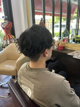 シャンプーボーイアネックス(SHAMPOO BOY Annex) ツイストスパイラルパーマ メンズマッシュ 佐世保