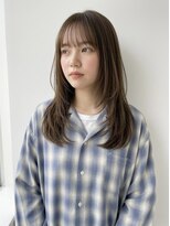 キビト(kibito) ワンカールハッシュカットロングレイヤーカット20代30代40代