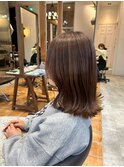 レイヤーカット外はねボブ顔まわりレイヤー/京都/河原町