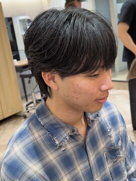 レイズ 名古屋駅(RAYS) ニュアンスパーマ毛流れシースルーマッシュ h
