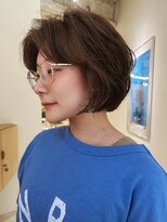 ニール 名古屋 伏見 丸の内(NEELU)&nbsp;【NEELU_misa】ナチュラルボブパーマ