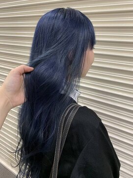 アールサロンサカエ(Rr SALON SAKAE) ネイビーブルー♪高橋