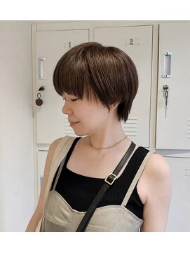 アンドワン 自由が丘(＆ONE) 大人マッシュショート　丸みシルエットで女性らしく ♪
