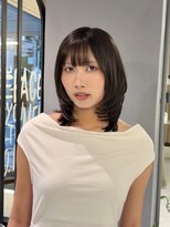 シェル(SHEL+L)&nbsp;layer × sheer color【田中智那美】