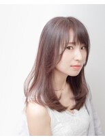 チャンプ 小阪店(Champ) 【Champ小阪】透明感ピンクミディ♪【合田】