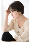 春ショート☆シースルーバング