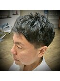 爽やかツーブロック