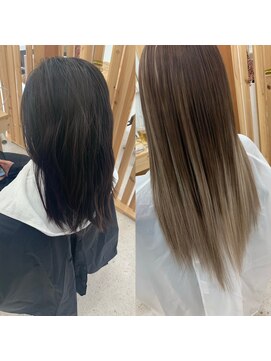 ロルド レーブ(Rold reve) エクステで作るグラデーションカラー