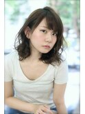 フェミニン×ナチュラルロブ