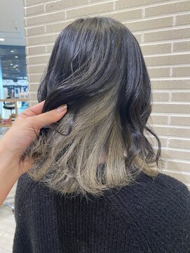 ニューヨークニューヨーク パピオス明石店(NYNY Mothers) シルバーグレーインナーカラー