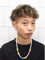 メリケンバーバーショップ コウベ(MERICAN BARBERSHOP KOBE) 韓国マッシュツイスパハイライト