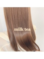 ガーランドウメダ(Garland umeda)&nbsp;柔らかくサラサラなミルクティーベージュカラー