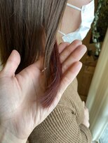 ジョイン ラックスビー 京都店(JOYN LUXBE)&nbsp;インナーカラー◎深みレッド　by中山惠介