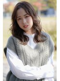 ゆるふわ韓国風波巻きウェーブ