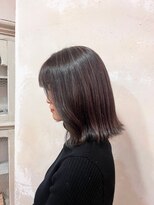 エイミーバイアフロート(amie  by afloat)&nbsp;ナチュラルハイライト×切りっぱなしボブ