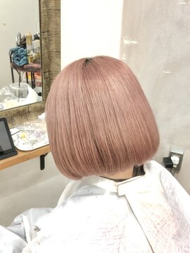 ロア 福岡天神本店(LORE) 春のピンクベージュ!