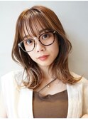 20代30代/小顔ひし形/大人かわいい/ウルフ/ミディアムレイヤー