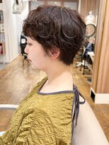 レトン 銀座(leton)&nbsp;マッシュショート/ニュアンスパーマ［東銀座/銀座］
