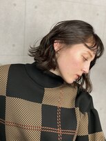ピークアブー アヴェダ アトレ恵比寿(PEEK-A-BOO AVEDA)&nbsp;外ハネ　切りっぱなしボブ　ふわ可愛ヘアスタイル　恵比寿大平彩