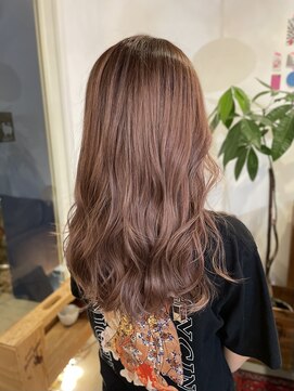 ヒツジ(hitsuji) ピンクグレージュ