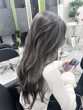 アルドーレ(Ardore) ナチュラルコントラストハイライト☆グレーベージュ