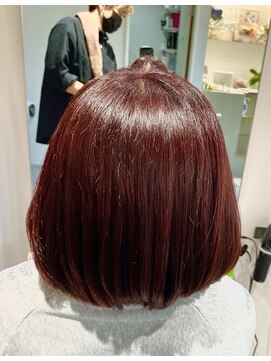 フク(FUKU) 【明るい白髪ケア】カシスボブ