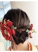 和装ヘアアレンジ