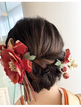 ザザ 高田馬場(ZA/ZA) 和装ヘアアレンジ