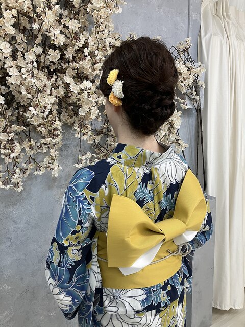 和装ヘアアレンジ