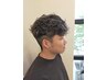 【メンズ限定】カット+パーマ+眉毛カット