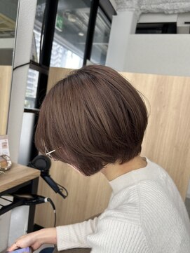 テラスヘアラボ 新潟駅南(TERRACEhairLab.) 【ハイトーン】まろみベージュ