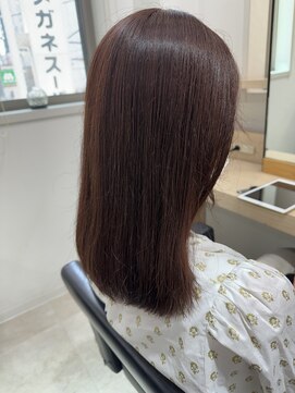 エヌ 北千住(N) カット+艶カラー+髪質改善トリートメント