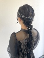 アクイール(ACCUEILLIR)&nbsp;編み下ろしヘアセット