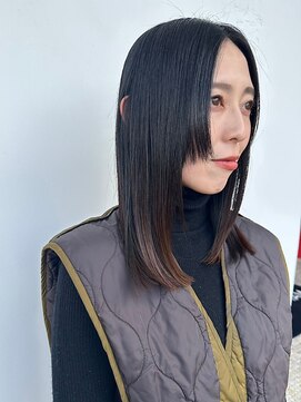 イーストハムアネーロ(EAST HAM anello) 似合わせデザインミディアム姫カット