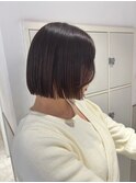 ぱつっと顎ラインボブ☆