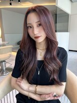 ロンドメリア 天神大名店(Lond Melia) イメチェンヘアスタイル美髪のススメワイドバングブルーブラック