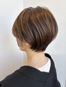ヌグ(nugu)の写真/美しく魅せる理想のフォルムをご提案します。ショートヘア・ボブは【nugu】へお任せください！