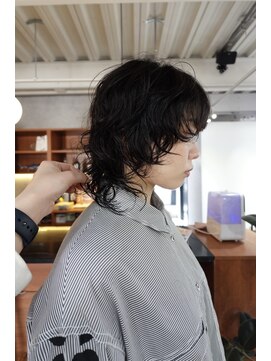 ベンジー 中目黒店(benji) ボブウルフパーマ