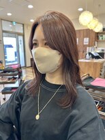 美容室ヒラトヤ 仙北店&nbsp;ゆるふわピンクベージュ