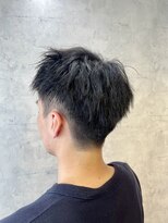 アフィナー 上大岡(Afinar) メンズパーマで魅せる!ツイスト×2ブロックで清潔感アップ