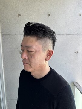 メンズサロン ウエストサイドカットクラブ(Men's West Side Cut Club) アップバングスタイル