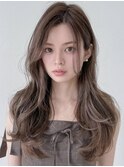 《Agu hair》フェミニンホワイトグレージュ×numberA.ヘアバター