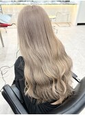 韓国風ミルクティーグレージュカラーベージュブラウンカラー