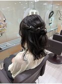 仙台長町＊ふわふわハーフアップ