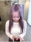 ほんのりピンクが可愛い♪ラベンダーカラー