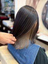 ヘアショップエヌアンドエー 久喜 栗橋店(hairshop N&A)&nbsp;動くたび光るミルクティーベージュ◎さりげないおしゃれをプラス
