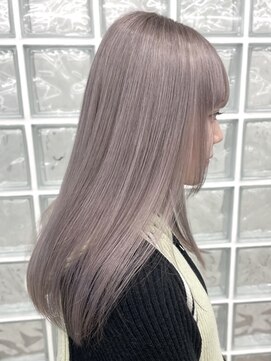 サンクマーケット 渋谷(cinq MARKET) 渋谷ダブルカラーピンクベージュカラーシルバーアッシュカラー