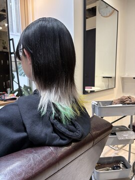 ブランシュ(Blanche) インナーカラー/エンドカラー/イエロー/グリーン