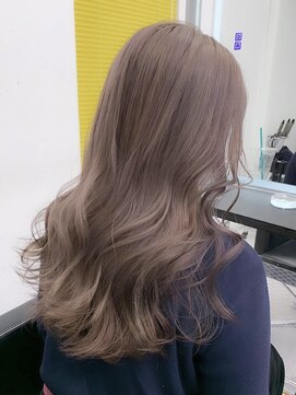 オニキス 原宿(ONYX) a33ミルクティーカラーブリーチカラーダブルカラーブラウン