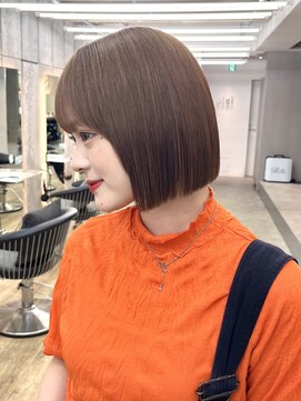 ロンドアジュール 横浜(Lond azur) グレーブラウンイメチェン/ミニボブレイヤー/ウォームベージュ